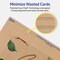 Avery Kraft Brown Postcards, 4" x 6" Rectangle Rounded Corners